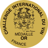 Médaille d'or du Challenge International du Vin